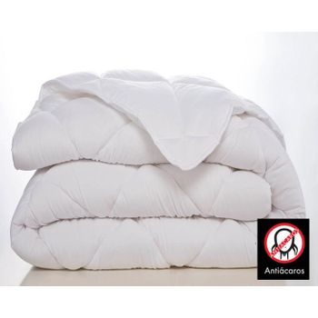 Cotton Artean - Relleno Edredon Nordico Fibra Anti Acaros  Densidad 400 Gr/m². Tacto Plumon. Anti Alergico E  Hipoalergenico. Cama De 105 ( 180 Ancho X 220 Largo )