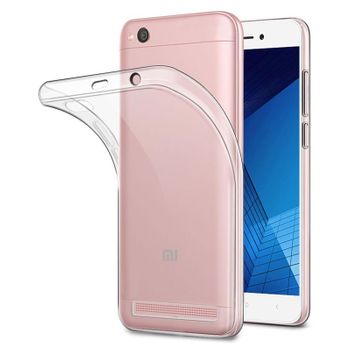 Funda Silicona Xiaomi Redmi 5a ( Gel Tpu 0.33 Mm ) Transparente