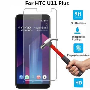 Protector De Pantalla Cristal Templado Htc U11 Plus ( 9h 2.5d Pro+ ) Con Caja Y Toallitas