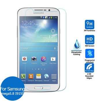 Protector De Pantalla Cristal Templado Samsung Galaxy Mega 5.8, I9150 I9152 ( 9h 2.5d Pro+ ) Con Caja Y Toallitas