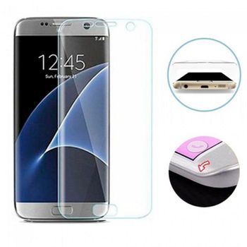 Protector De Pantalla Cristal Templado Samsung Galaxy S7 Edge G935f ( 9h 2.5d Pro+ ) Con Caja Y Toallitas - Curvo 3d