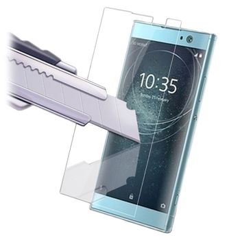 Protector De Pantalla Cristal Templado Sony Xperia Xa2 ( 9h 2.5d Pro+ ) Con Caja Y Toallitas