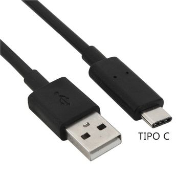 Muvit Cargador de Coche USB-C + Cable Usb-C PD 20W 1m Negro