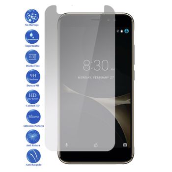 Protector De Pantalla Cristal Templado Zte Nubia N1 Lite ( 9h 2.5d Pro+ ) Con Toallitas