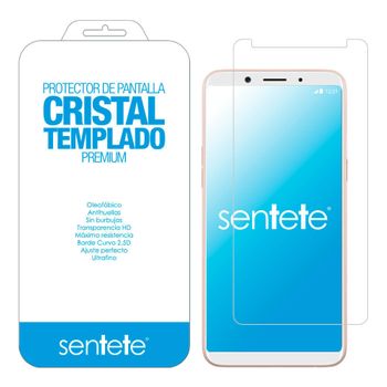 Protector De Pantalla Cristal Templado Oppo A83 2018 ( 9h 2.5d Pro+ ) Con Caja Y Toallitas