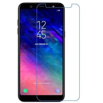 Protector De Pantalla Cristal Templado Samsung Galaxy A6 2018 ( 9h 2.5d Pro+ ) Con Caja Y Toallitas