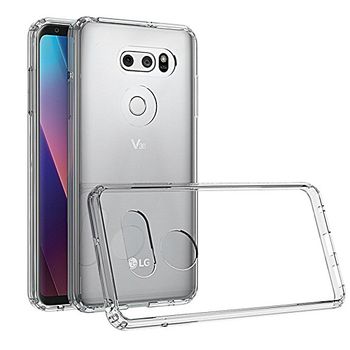 Funda Silicona Lg V30 ( Gel Tpu 0.33 Mm ) Transparente