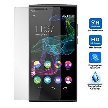 Protector De Pantalla Cristal Templado Wiko Ridge 4g ( 9h 2.5d Pro+ ) Con Caja Y Toallitas