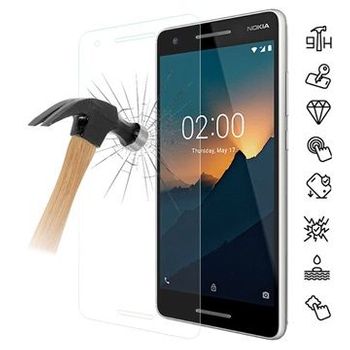 Protector De Pantalla Cristal Templado Nokia 2.1 - Nokia 2 2018 ( 9h 2.5d Pro+ ) Con Toallitas