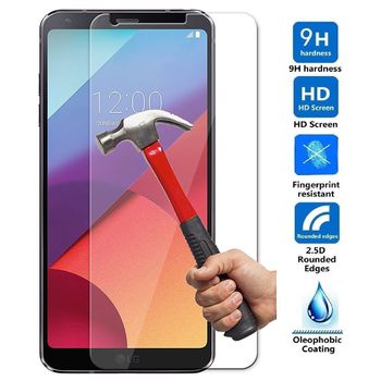 Protector De Pantalla Cristal Templado Lg Q8 2018 ( 9h 2.5d Pro+ ) Con Toallitas