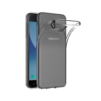 Funda Silicona Samsung J3 2017 J330 ( Gel Tpu 0.33 Mm ) Transparente