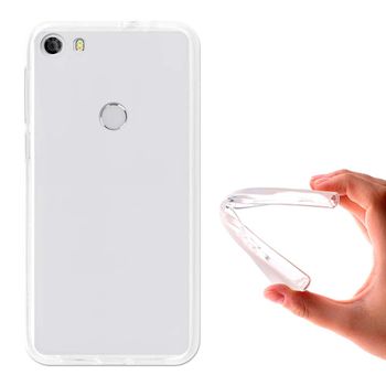 Funda Silicona Alcatel Idol 5s, 6060x ( Gel Tpu 0.33 Mm ) Transparente