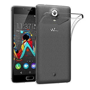 Funda Silicona Wiko U Feel ( Gel Tpu 0.33 Mm ) Transparente