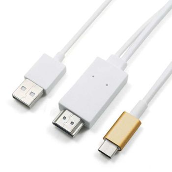 Cable Mhl Usb Tipo C A Hdmi 1080p Conversor Universal