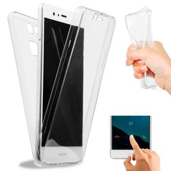 Funda De Tpu 360 Para Huawei P9 Eva-l09 Gel Completa Transparente