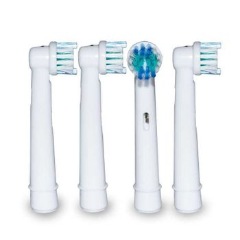 4 Recambios Compatibles Con Cepillo De Dientes Electrico Oral-b Cabezal Braun