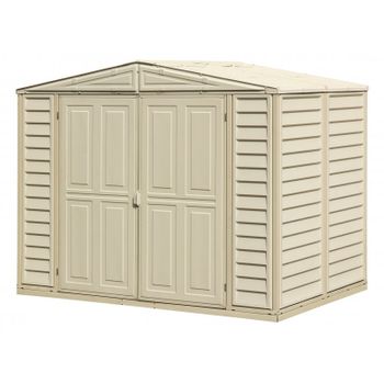 Caseta De Jardin Duramate 8x6 - Duramax-  Resina Pvc - Color Marfil