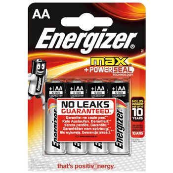 Blister 8 + 4 Pilas Max Tipo Lr6 (aa) Energizer E301531600