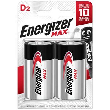 Blister 2 Pilas Max Tipo Lr20 (d) Energizer E301533400