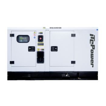 Itcpower Dg22kse Grupo Electrógeno Insonorizado Itcpower Trifásico 22kvas