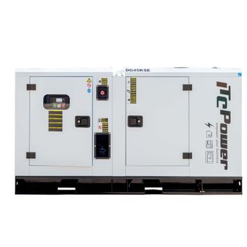 Itcpower Dg45kse Grupo Electrógeno Insonorizado Itcpower Trifásico 45kvas