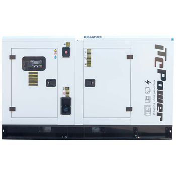 Itcpower Dg66kse Grupo Electrógeno Insonorizado Itcpower Trifásico 60kvas