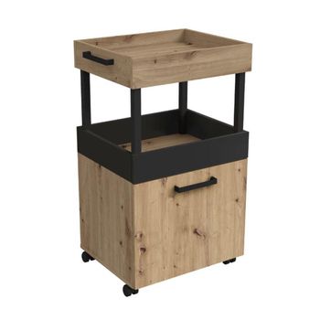 Carrito De Cocina, Verdulero Con Encimera En Acero Inoxidable, Moher,,arena  con Ofertas en Carrefour