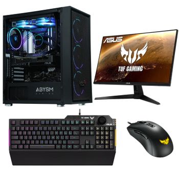 Epical-q Pack Zplus75 Intel Core I9 12900kf, 32gb, 2tb Ssd, Rtx 4060 + Monitor 27" 165hz Fhd Ips + Combo Tuf