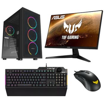 Epical-q Zplus39 Intel Core I7 12700f, 32gb, 2tb Nvme, Rtx 4070 + Windows 11 Home + Monitor 27&quot; + Combo Gaming Asus