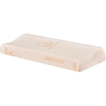 Almohada Cervical Viscoelastica, Antiácaros, Antialérgica Y Transpirable, Funda Extraíble Y Lavable (68x34x11/9)