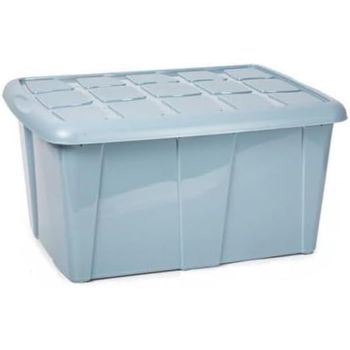 Caja De Almacenamiento, Pongotodo Ropa, Hogar, 60l Litros Organizador Impermeable (azul Claro)