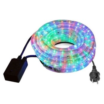 Tira De Luz Led Para Jardin Navidad Girnalda Exterior - Interior Colores Rgb Decorar Manguera Waterproof (12 Metros)