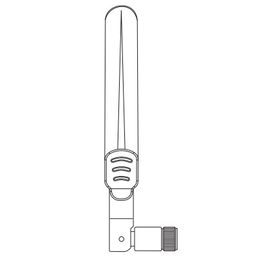 Extreme Networks Ml-2452-apa2-02 Antena Para Red Rp-sma 4,9 Dbi