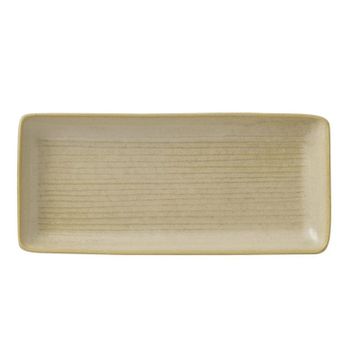 Bandeja Rectangular Chefs Sand 26.7x12cm - 8 Unidades