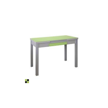 Mesa Cocina Extensible Modelo Tetra 100/160 X 60 X 76 - Verde