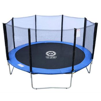 Cama Elástica / Trampolin Para Saltar Toysport  T-8 Azul Diámetro 2.45m