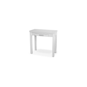 Mesa Cocina Extensible  Modelo Hena 40/80x80 - Blanco