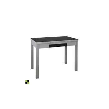 Mesa Cocina Extensible Modelo Tetra 100/160 X 60 X 76 - Negro