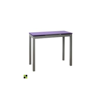 Mesa Cocina Extensible Modelo Novi 85/135 X 40 X 76 - Morado