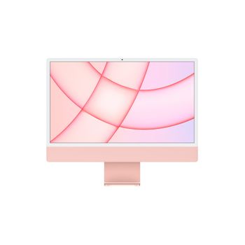 Sobremesa Apple Imac (2021), M1, 8 Gb, 256 Gb Ssd, 24", Retina 4,5 K - Rosa - Reacondicionado Grado B