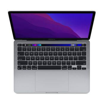 Portatil Apple Macbook Pro  (2020), M1, 8 Gb, 1000 Gb Ssd, 13,3" Retina Gris Espacial - Reacondicionado Grado B