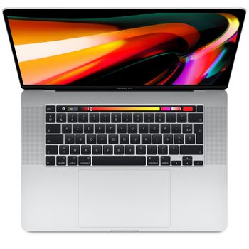 Portatil Apple Macbook Pro  (2019), I9, 16 Gb, 512 Gb Ssd, 16" Retina Plata - Reacondicionado Grado B