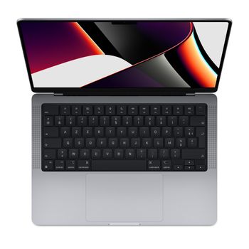 Portatil Apple Macbook Pro  (2021), M1 Pro, 16 Gb, 1000 Gb Ssd, 14,2" Retina Gris Espacial - Reacondicionado Grado B