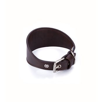 Collar Vegano Para Galgos Galgo Marrón Pamppy 30 Cm