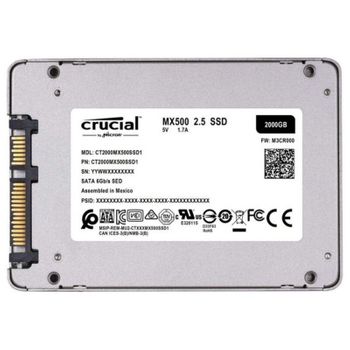 Disco Duro Crucial Mx500 2 Tb Ssd