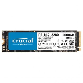 Crucial Ct2000p2ssd8 P2 Ssd 2000gb  Nvme Pcie