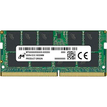 Memoria Ram Crucial So-dimm 16 Gb Ddr4 3200 Mhz Ecc Mta9asf2g72hz-3g2r