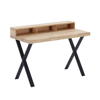 Escritorio Consola Alma, Mueble Multifunción Con Mesa Extensible.  86,5x90x33 Cm. Disponible En Cambria con Ofertas en Carrefour