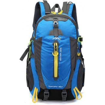 Mochila Deportiva, Mochila de Senderismo,Hombre y Mujer, Bolsa de Viaje,  portátil, Bolsa de Camping, clismo(39 * 27 * 1cm-Azul) Mochila deportiva