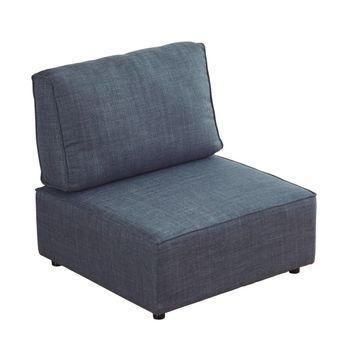 Sillón De Tela Gris Claro - Bjorn - Sillón 1 Plaza Fijo Recto Patas con  Ofertas en Carrefour